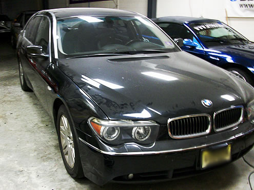  custom installation NJ 2003 BMW 745i