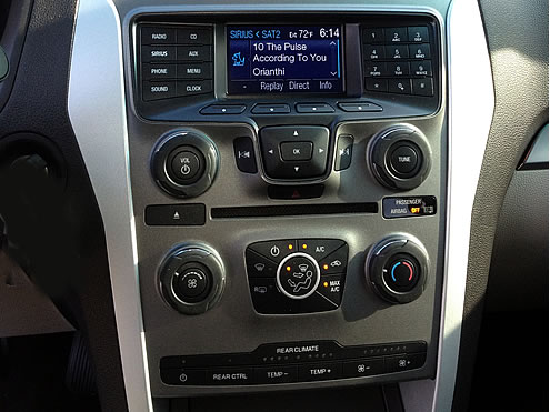 2012 Ford Explorer installed a Novero, The TrulyOne A2DP Bluetooth Audio and Media streaming interface